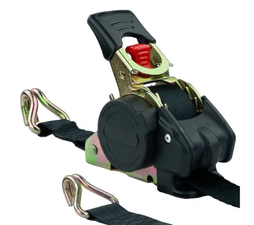 MCS CARGO SECURITY Zurrgurt Spanngurt mit Rückhol-Automatik + Ratsche, 300kg, 3m, Zurrgurt (1-St)