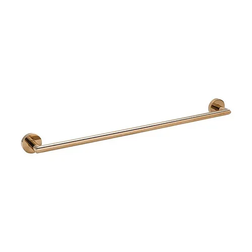 BORAL Handtuchhalter Gold Kupfer poliert - Eleganter Handtuchhalter für Bad & WC, wahlweise zum Bohren oder Kleben, aus hochwertigem Messing mit edler gold-kupferner Oberfläche.