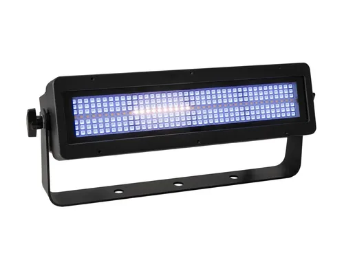 EUROLITE LED IP PIX Strobe RGB CW+WW - Outdoor-Scheinwerfer für beeindruckende Lichteffekte - Lichttechnik: Robuster IP65 Outdoor-Scheinwerfer mit 240 leistungsstarken LEDs für Stroboskop- und Animationseffekte, ideal für Events und Partys.