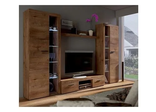 Küchen-Preisbombe TOP Wohnwand Rumba XL von Küchenpreisbombe