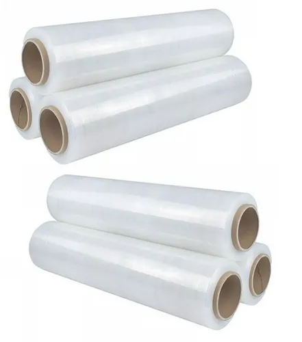 BAYLI Klebeband 6 Rollen - Stretchfolie 500mm x 150m - Praktische 6 Rollen Stretchfolie 500mm x 150m für sicheres Verpacken. Ideal für Paletten, Kartons und Möbel. Hohe Dehnbarkeit und Stabilität mit 23my – schützt vor Staub und Feuchtigkeit. Einfaches Handling für effiziente Nutzung!