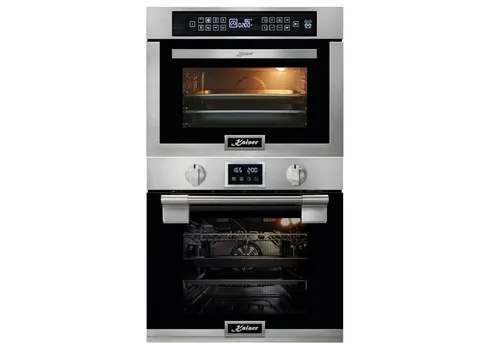 Kaiser Einbau Backofen-Set mit Mikrowelle und Bratautomatik - Hochwertiges Backofen-Set mit 79L und 22 Betriebsfunktionen. Ideal für schnelle und energieeffiziente Zubereitung. Elegantes Design und einfache Bedienung durch TouchControl.