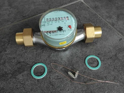 Wasseruhr Wasserzähler 3/4