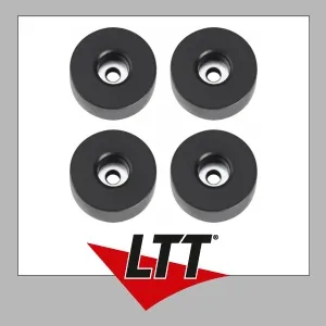 Adam Hall Hardware 4907 M4 AH 4er Set Gummifuß 38 x 15 mm im Beutel