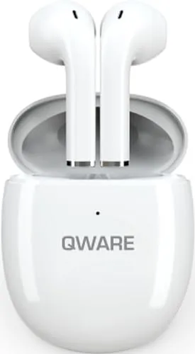 Qware Sound Ohrhörer – Bluetooth 5.0 Wireless Kopfhörer Rosa Touch Control