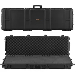 VEVOR Waffenkoffer mit Hartschale für Langwaffen - Gewehr-Hartschalenkoffer, IP67 wasserfest & TSA-konform, schützt Ihre Waffen optimal vor rauen Wetterbedingungen und ist ideal für Reisen.