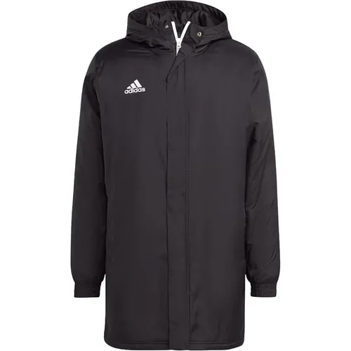 adidas Herren Entrada 22 Stadium Jacket, Black, L