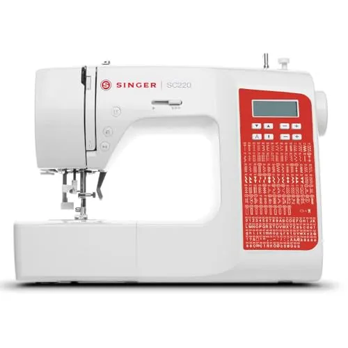SINGER SC220-Red Freiarm-Nähmaschine