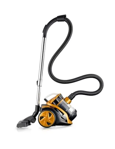 Hyundai Staubsauger beutellos VC 014 - 800 Watt mit Hepa Filter - Beutelloser Bodenstaubsauger mit 800 Watt, ideal für Allergiker dank Hepa Filter und neu in Originalverpackung.