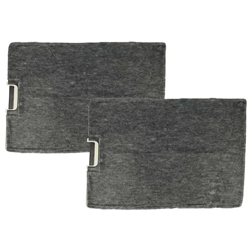 vhbw 2x Aktivkohlefilter kompatibel mit Siemens LC6095000 LC60950, LZ53050, LZ5305000 LZ53050 Dunstabzugshaube - 30 x 21,5 x 3 cm