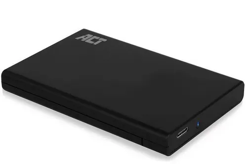 ACT AC1225 Speicherlaufwerksgehäuse HDD / SSD-Gehäuse Schwarz 2.5
