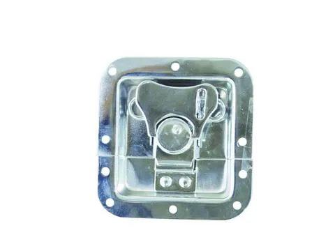 Roadinger Butterfly-Schloss klein in Schale, chrom