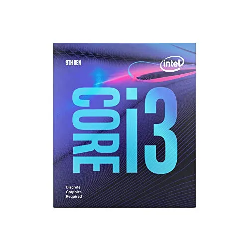Produktbild Intel Core i3-9100F Desktop Prozessor (4 Core bis 4, 2 GHz ohne Prozessorgrafik LGA1151 300 Series 65W