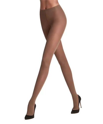 FALKE Damen Strumpfhose Matt Deluxe 30 DEN in braun von FALKE
