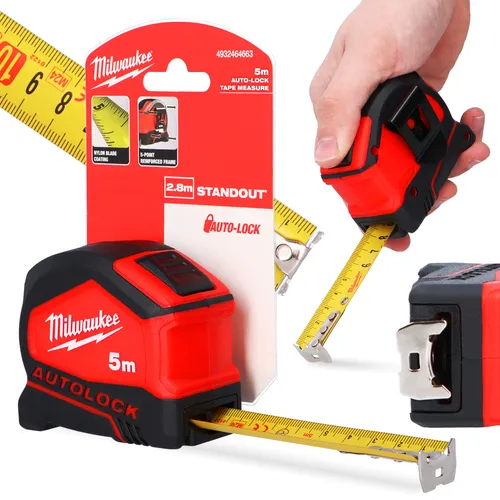 Rollmaßband 5m Maßband Messband Bandmaß Rollmeter Rollmaßband mit Arretierung