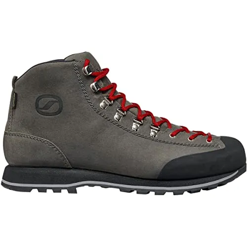 Scarpa Guida City GTX Schuhe (Größe 42, grau) - Wanderschuhe mit wasserdichtem Leder und klassischem Bergschuh-Look, ideal für stilvolle Outdoor-Abenteuer.