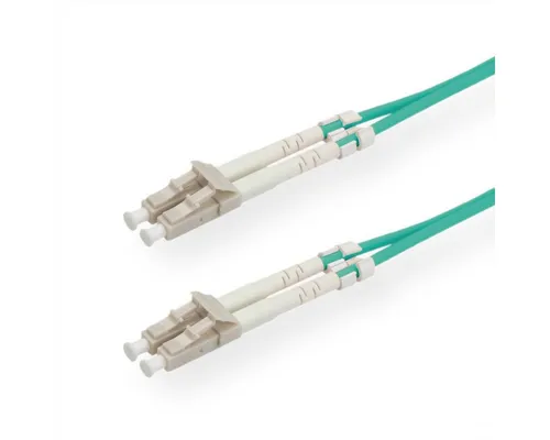 VALUE LWL-Kabel 50/125µm OM3, LC/LC Glasfaserkabel, (500.0 cm)