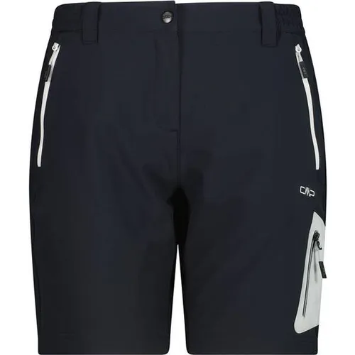 CMP Damen Bermuda WOMAN BERMUDA - Outdoorhosen mit 4 Way Stretch-Material und Dry Function-Technologie für optimale Schweißverdunstung. Ideal für aktive Tage in der Natur!