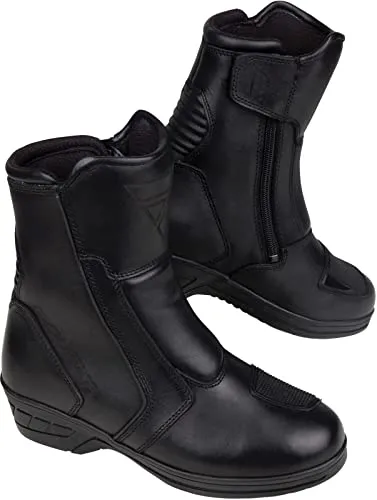 Modeka Nicoletta Damen Motorradstiefel, schwarz, 42 - Hochwertige Motorradstiefel für Damen mit hohem Absatz, 100% wasserdicht und atmungsaktiv – Ideal für sicheres Fahren und stilvolles Aussehen.