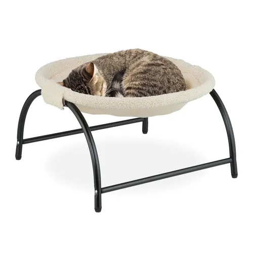 Katzenhängematte Plüsch - Flauschiges Katzennest für entspannte Stunden - Betten für Katzen, ergonomisches Design aus Plüsch für ultimativen Komfort und eine gemütliche Rückzugsmöglichkeit.