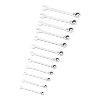 Stanley Schraubenschlüssel Set 12-teilig - Werkzeug-Sets mit 12 hochwertigen Schraubenschlüsseln in FATMAX Qualität, ausgestattet mit Anti-Rutsch Profil für sicheres Arbeiten. Inklusive praktischer Halterung für optimale Aufbewahrung.