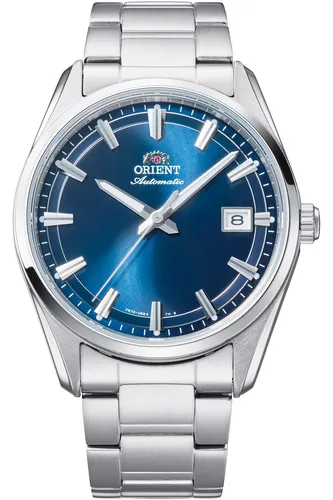 Orient RA-AC0R02L30B Herrenuhr Stretto Date Automatik 39mm - Herrenuhren mit Automatikmechanismus, 5 ATM wasserdicht und elegantem blauen Zifferblatt für stilbewusste Männer.