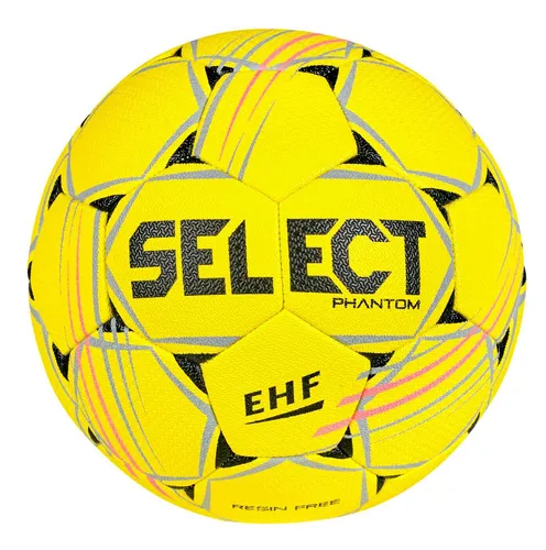 Select Handball Phantom Dual Bonded v25 (Maschinengenäht, EHF-APPROVED) gelb - Trainingsball, Größe: 3