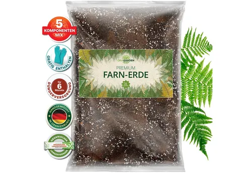 OraGarden Gartenbau-Substrat Farn Erde, mit Wurmhumus