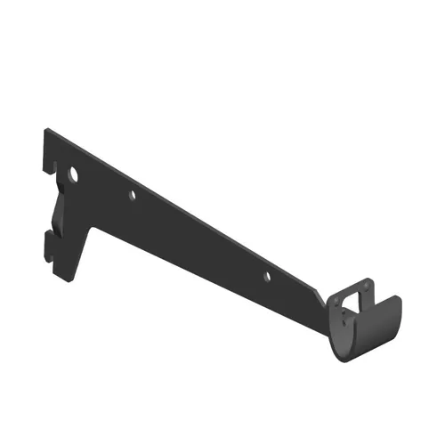 10111-00013= Konfektionsträger T250 mm schwarzmatt Classic 50 Element System