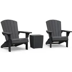 Keter Loungeset Troy Adirondack 3-teilig von Keter