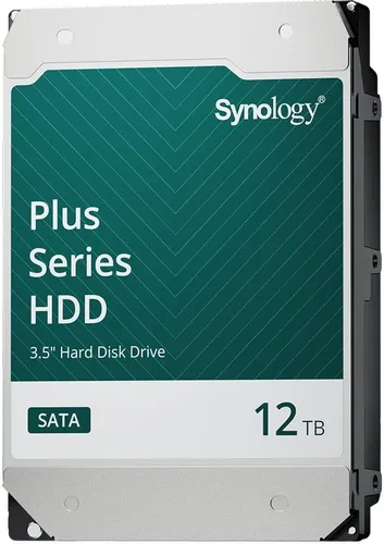 Synology HAT3310 - 12 TB 3,5 Zoll SATA HDD für Home User, extrem zuverlässig mit 1 Million Stunden MTTF und nahtlosen Firmware-Updates