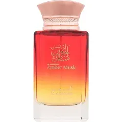 Al Haramain Amber Moschus - EDP - 100ml - Eau de Parfum Unisex mit einzigartiger Komposition aus Oud, Moschus und süßem Amber, der Leidenschaft und Eleganz verkörpert. Ideal für besondere Anlässe und den Alltag.