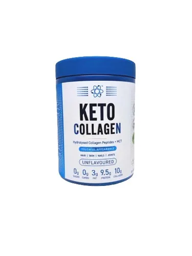 Applied Nutrition Keto Collagen Peptides Pulver 325 g - Für Gelenke und Haut - Sportnahrung mit hochwertigem Kollagen, unterstützt Gelenke und fördert ein jugendliches Aussehen. Ideal für aktive Männer und Frauen, die ihre Gesundheit und Schönheit auf natürliche Weise steigern möchten.