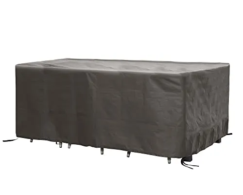 LC Garden Gartenmöbel-Schutzhülle für Dining Sets M grau 235x170x110cm - Sitzgruppen-Schutzhüllen, wetterfest und robust, schützt Ihre Gartenmöbel vor Witterungseinflüssen und sorgt für Langlebigkeit.