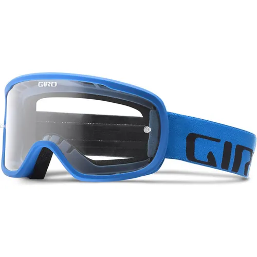 Giro Radsportbrillen Tempo MTB Blue Clear - Sportbrillen mit mittlerer Passform für Erwachsene, ausgestattet mit Anti-Fog-Beschichtung und Expansion View-Technologie für optimale Sicht beim Offroad-Fahren.