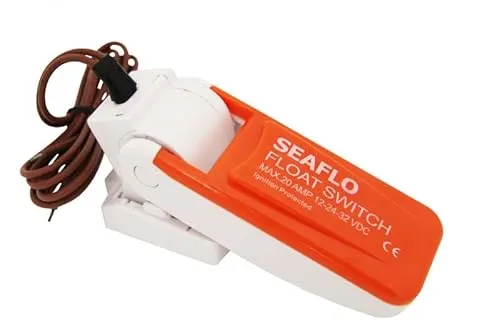 Boote & Yachten Kantschuster SEAFLO ® Schwimmerschalter für Bilge Pumpe