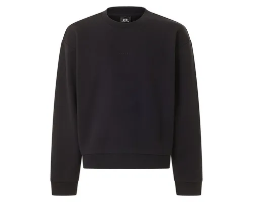 Oakley Soho Gen Crewneck Sweatshirt XL schwarz - Klassisches Crewneck Sweatshirt aus 100% Baumwolle in Schwarz, Größe XL. Ideal für den Alltag und bequem zu tragen. Entdecke weitere Oakley Angebote im Online-Shop von Bergfreunde.de!