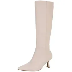 Ital-Design Elegante Damenstiefel mit Absatz für jeden Anlass Stiefel (90153019) Pfennig-/Stilettoabsatz Stiefel in Beige beige|braun 38 EU