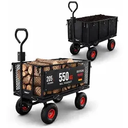 Rollwagen & Sackkarren Schwarz von Onbest