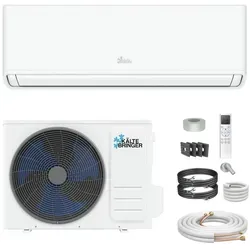 Kältebringer R290 Split Klimaanlage 12.000 BTU - Effiziente Split Klimaanlage mit 12.000 BTU, energiesparend und leise. Ideal für angenehme Raumtemperaturen und ausgestattet mit innovativen Funktionen wie automatischer Neustart und 3D Airflow.