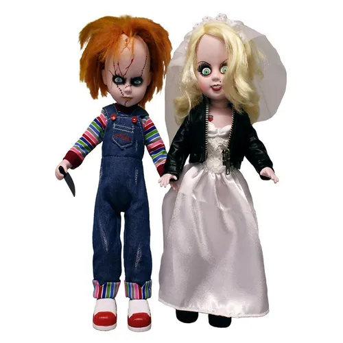 Mezco Living Dead Dolls Chucky et Tiffany