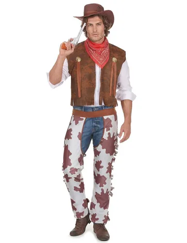 JADEO Klassisches Cowboy Kostüm für Karneval