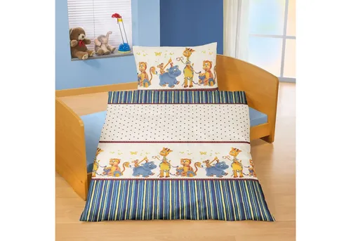 Bierbaum Babybettwäsche Geburtstag Renforce 40 x 60 100 x 135 cm