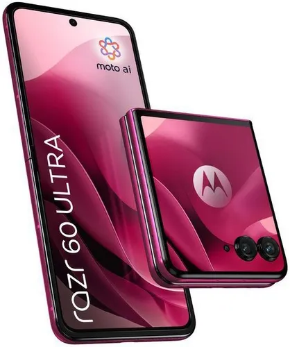 Motorola Razr 60 Ultra - 512 GB, Pantone Cabaret - Smartphone mit 6.96