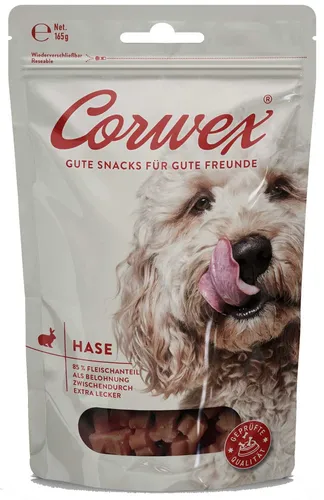 Corwex Soft Treats Kaninchen 165g – Leichte Belohnung, gut verträglich & soft