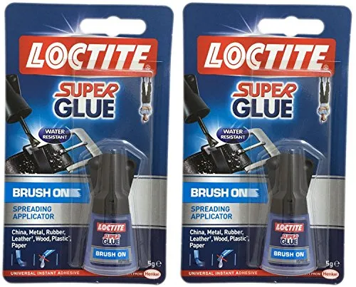 Produktbild Loctite Super Glue Sekundenkleber, mit Pinsel, 5 g, 2 Stück