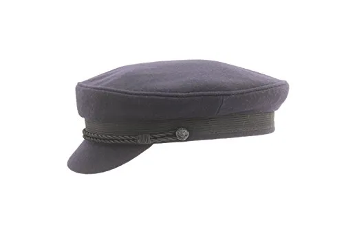 Balke Elbsegler Kapitänsmütze mit Kordel, marine, Größe 64 in blau von Balke