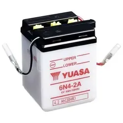 Produktbild YUASA 6N4-2A Batterie ohne Säurepack