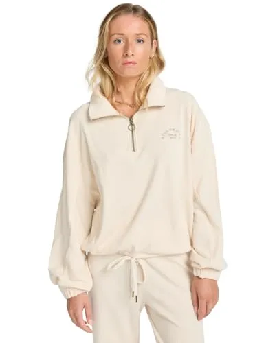 BILLABONG Strickoberteil Coffee Time, kurzärmlig, Weiß, XL von Billabong