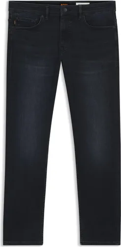 Boss orange Jeans schmale Passform dunkelblau Baumwolle
